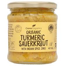 Turmeric Sauerkraut 325g - Ceres Organics
