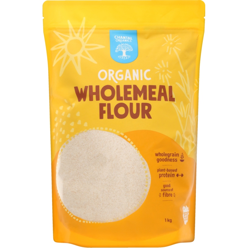 Chantal Organics Wholemeal Flour 1kg