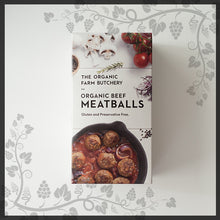 Load image into Gallery viewer, Tasty Organic Beef Meatballs 600g