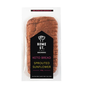Home St Bakeworks Keto Bread - Sprouted Sunflower 430 g