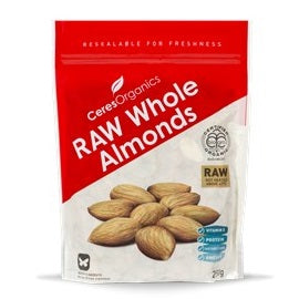 Organic RAW Whole Almonds