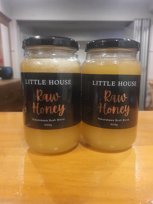Little House Raw Honey - Pohutukawa Bush Blend - 500g