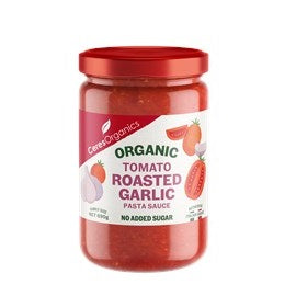 Organic Tomato Roasted Garlic Pasta Sauce 690g