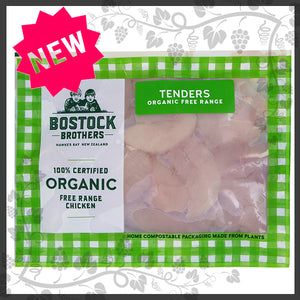 Bostock Organic Chicken Tenders 500gm