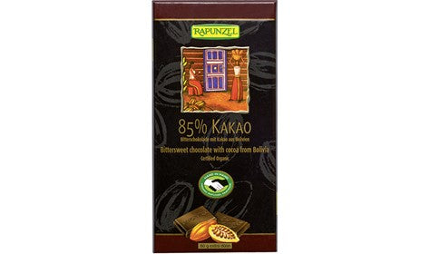 Dark Bittersweet Chocolate 85% Cocoa - 80g