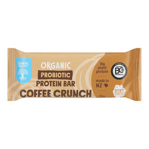 Chantal Organic probiotic protein bar coffee crunch