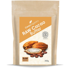 Raw Cacao Butter 250gm CERES