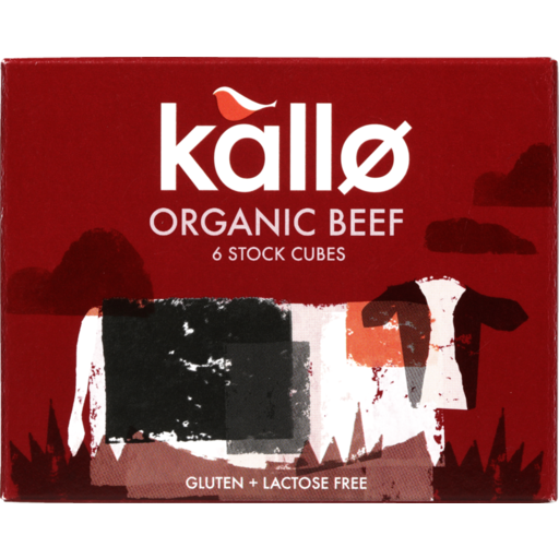Kallo Organic Beef Stock Cubes 66 g