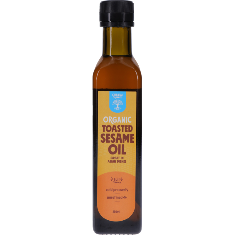 Chantal Organics Organic Sesame Oil - Toasted 250ml