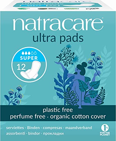 NATRACARE ULTRA PADS WITH WINGS SUPER 12S