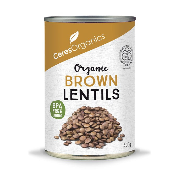 Ceres Organic Brown Lentils 400g