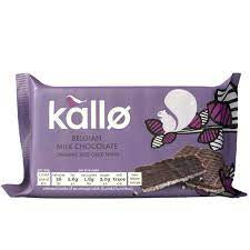 Kallo Belgian Milk Chocolate Thins 90g