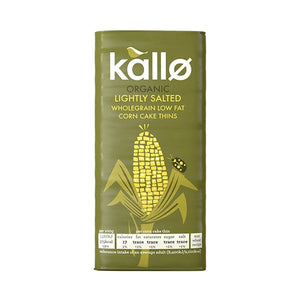 Kallo Lightly Salted Corn Cake Thins 130 g