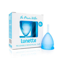 Load image into Gallery viewer, LUNETTE MENSTRUAL CUP AQUA MODEL 1