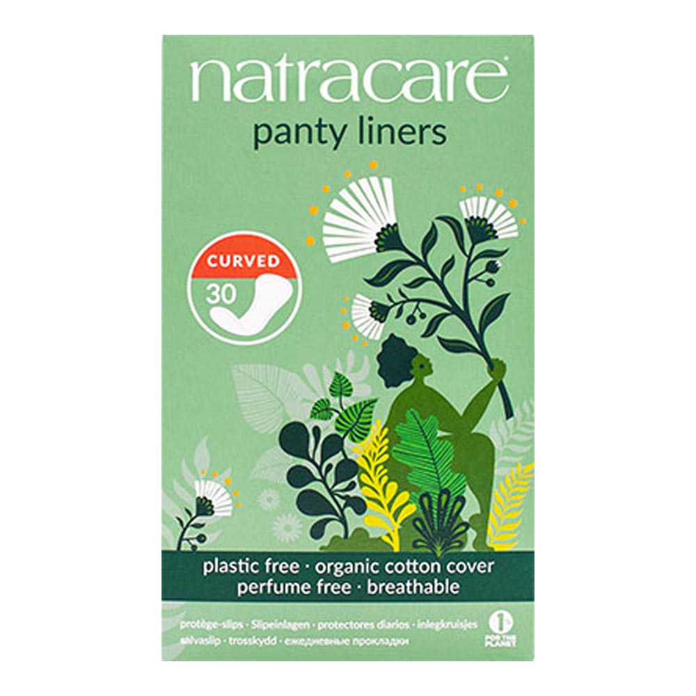 NATRACARE CURVED PANTY LINERS 30S