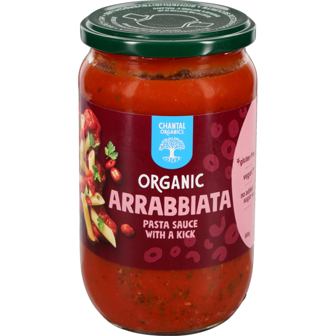 Chantal Organics Organic Arrabbiata Sauce 660g