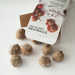 Tasty Organic Beef Meatballs 600g